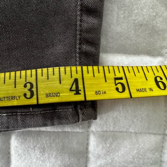 LAGENCE Jeans Womens Gray Chantal Low Rise Skinny Stretch Ankle 26 - Picture 12 of 12